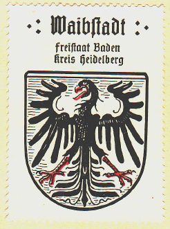 Wappen von Waibstadt/Coat of arms (crest) of Waibstadt