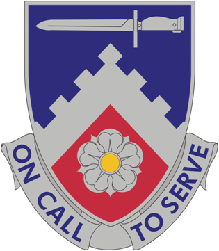 Coat of arms (crest) of 299th Support Battalion, US Army