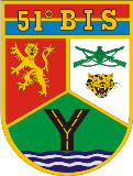 Coat of arms (crest) of the 51st Jungle Infantry Battalion - Capitão-Mor Bento Maciel Paronte Battalion, Brazilian Army