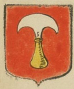 Arms (crest) of Cordwainers in Caudebec-en-Caux