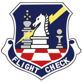 Coat of arms (crest) of the Flight Check Squadron, JASDF