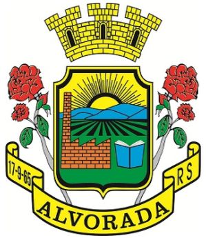 Brasão de Alvorada (Rio Grande do Sul)/Arms (crest) of Alvorada (Rio Grande do Sul)