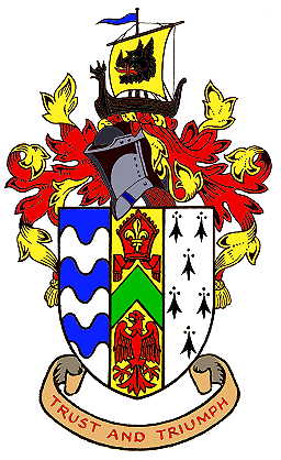 Arms (crest) of Gainsborough RDC