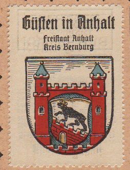 Wappen von Güsten (Anhalt)