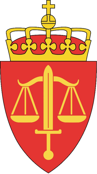 Coat of arms (crest) of the Military Prosecution Agency, Norway