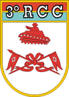 Coat of arms (crest) of the 3rd Combat Tank Regiment, Brazilian Army