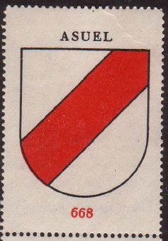 Wappen von/Blason de Asuel