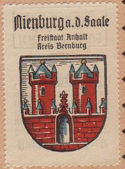 Wappen von Nienburg (Saale)