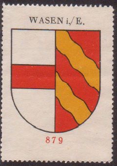 Wappen von/Blason de Wasen