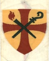 Arms (crest) of the Ansgar Division, YMCA Scouts Denmark