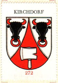 Wappen von/Blason de Kirchdorf (Bern)