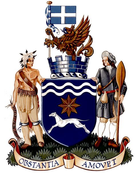 Arms (crest) of Lasalle (Quebec)