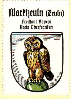 Wappen von Marktzeuln/Coat of arms (crest) of Marktzeuln