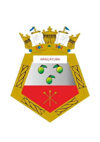 Blason de Minesweeper Araçatuba, Brazilian Navy/Arms (crest) of Minesweeper Araçatuba, Brazilian Navy