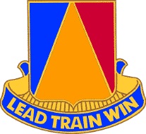 Coat of arms (crest) of National Training Center, US Army