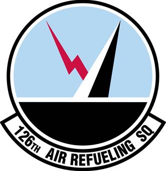 Coat of arms (crest) of the 126th Air Refueling Squadron, Wisconsin Air National Guard