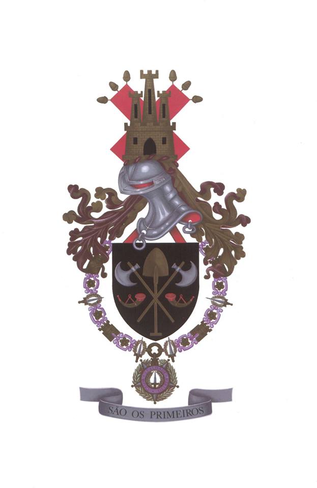 Coat of arms (crest) of the Engineer Regiment No 1, Portuguese Army