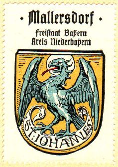 Wappen von Mallersdorf/Coat of arms (crest) of Mallersdorf