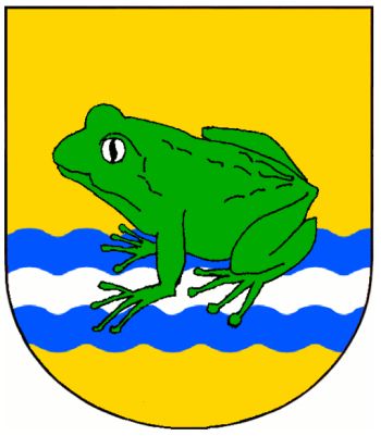 Arms (crest) of Žabovřesky nad Ohří