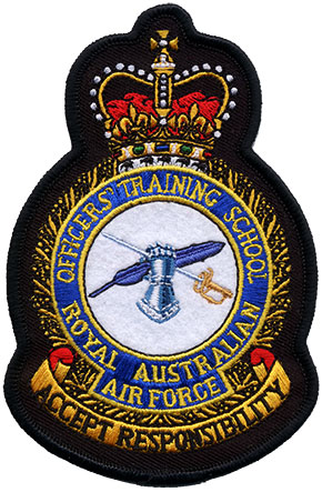 Coat of arms (crest) of the Officers' Training School, Royal Australian Air Force