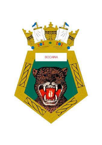 Coat of arms (crest) of the Patrol Ship Bocaina, Brazilian Navy
