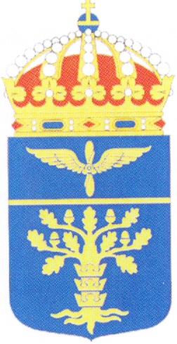 Arms of 17th Wing Blekinge Wing, Swedish Air Force