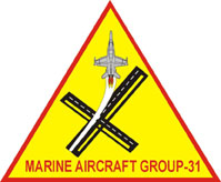 Coat of arms (crest) of Marine Aircraft Group 31, USMC