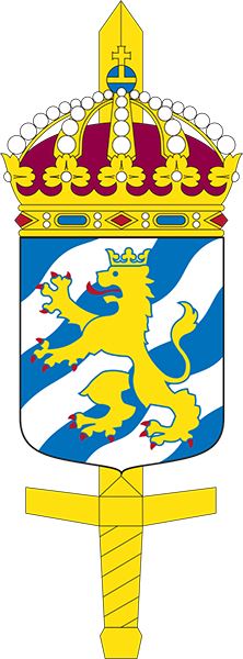 Coat of arms (crest) of Military Region West, Sweden