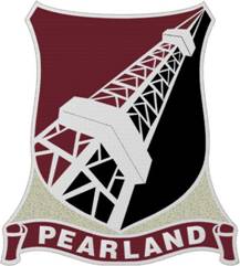 Coat of arms (crest) of Pearland High School Junior Reserve Officer Training Corps, US Army