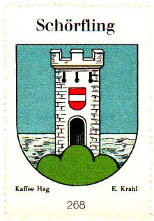 Wappen von Schörfling am Attersee/Coat of arms (crest) of Schörfling am Attersee