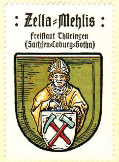 Wappen von Zella-Mehlis