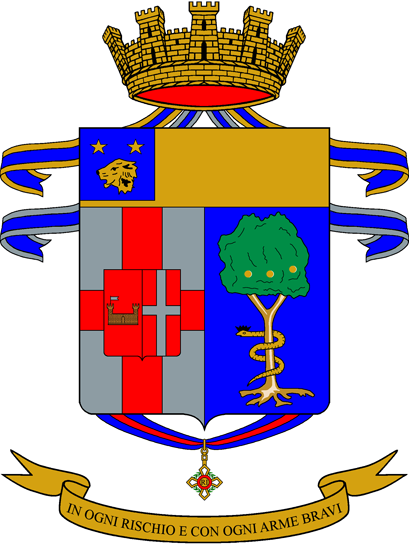 File:157th Infantry Regiment Leoni di Liguria, Italian Army.png