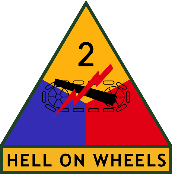 File:2nd Armored Division Hell on Wheels, US Army.png