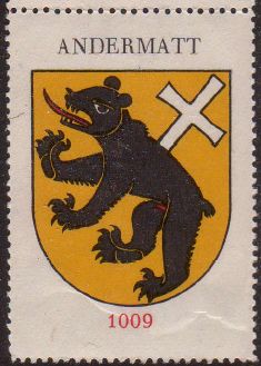 Wappen von/Blason de Andermatt