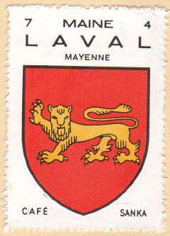Blason de Laval (Mayenne)