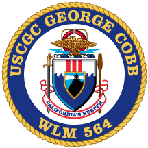 Coat of arms (crest) of the USCGC George Cobb (WLM-564)