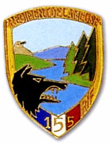 Coat of arms (crest) of the 115th Fortress Infantry Regiment, French Army