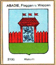 Arms (crest) of Husum (Nordfriesland)