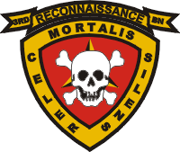 Coat of arms (crest) of the 3rd Reconnaissance Battalion, USMC