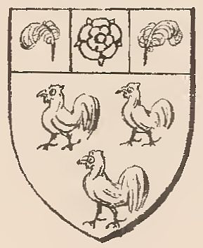 Arms (crest) of Richard Cox