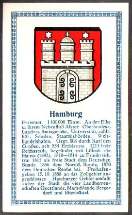 Wappen von Hamburg