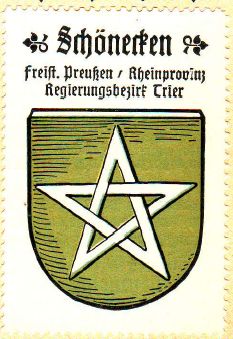 Wappen von Schönecken/Coat of arms (crest) of Schönecken