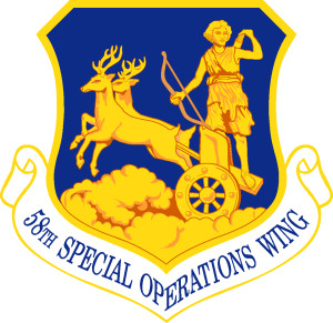 Coat of arms (crest) of 58th Special Operations Wing, US Air Force