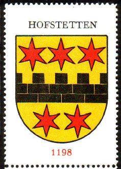Wappen von/Blason de Hofstetten (Zürich)