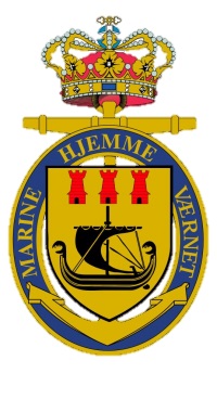 Coat of arms (crest) of the Home Guard Flotilla 256 Storstrømmen, Denmark