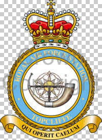 Coat of arms (crest) of the RAF Station Topcliffe, Royal Air Force