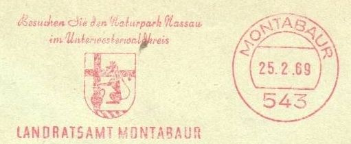 Wappen von Unterwesterwaldkreis/Coat of arms (crest) of Unterwesterwaldkreis