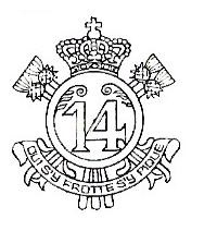 Coat of arms (crest) of the 14th Line Infantry Regiment, Belgian Army