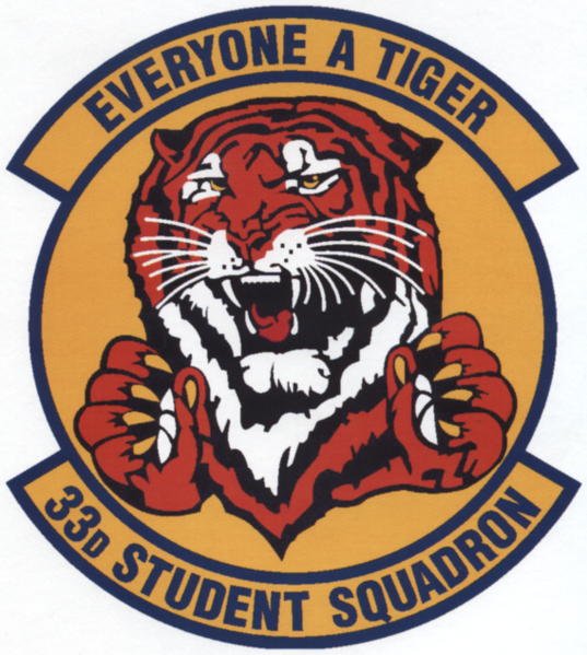 File:33rd Student Squadron, US Air Force.png