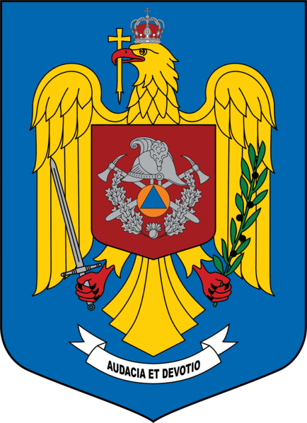 Coat of arms (crest) of Inspectorate of Emergency Situations, Romania
